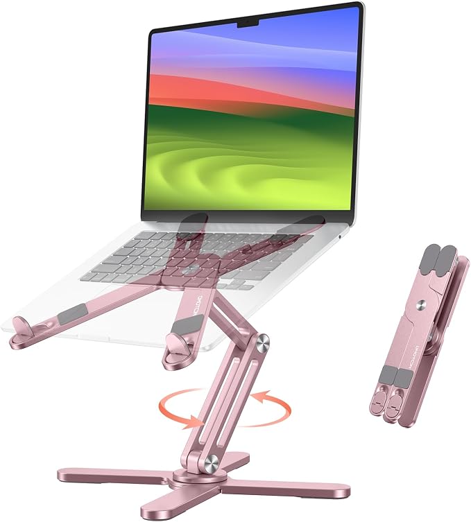 OMOTON 360° Rotating Laptop Stand Riser by OMOTON