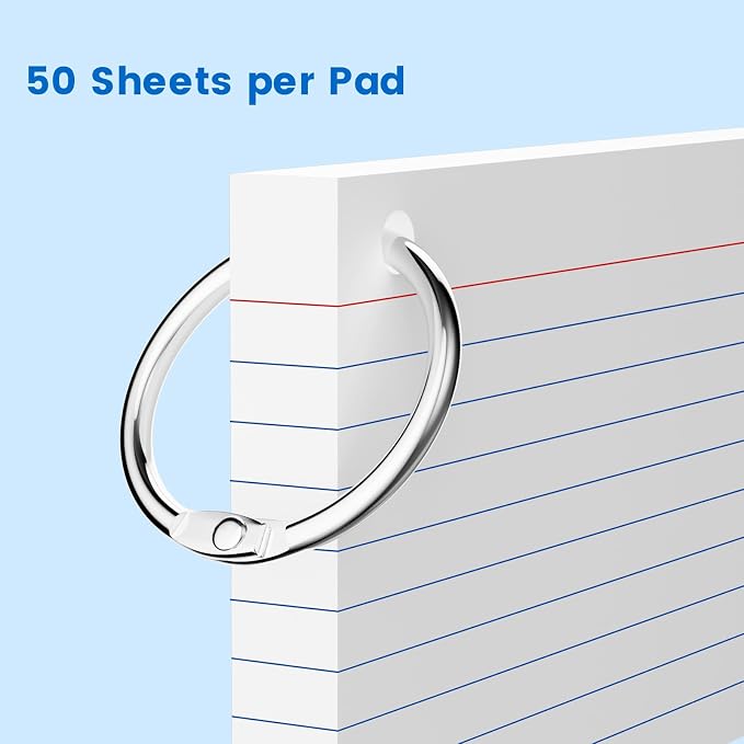 250 Count White Index Cards 3x5 Inch - Image 8