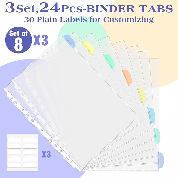 Binder Dividers & Sheet Protectors - Image 8