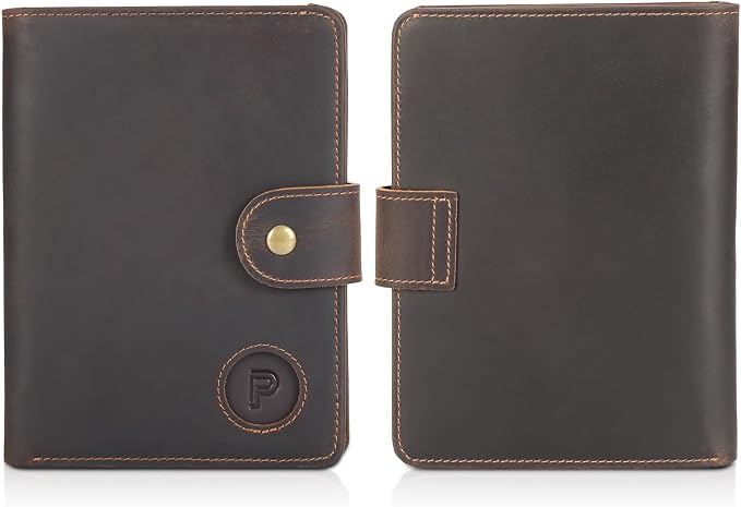 Polare Luxury RFID Blocking Leather Passport Holder Travel Wallet - Image 8