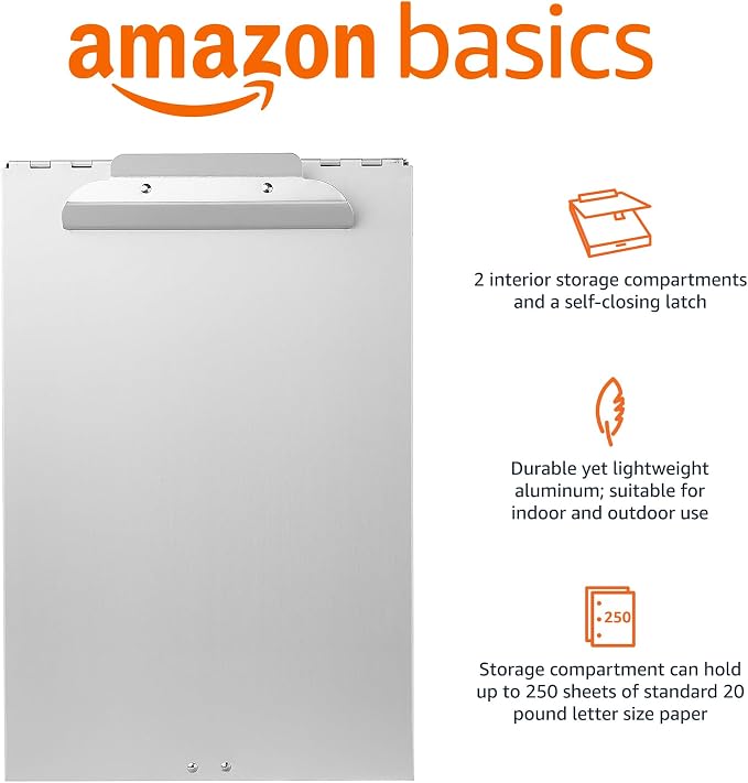 Amazon Basics Metal Clipboard - Image 2