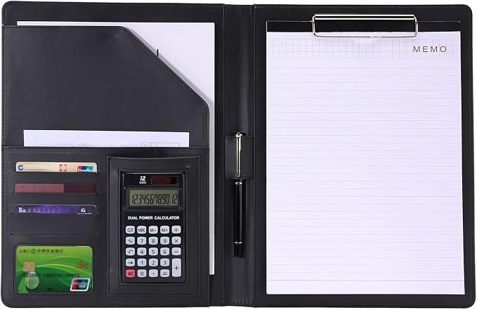 PU Leather Portfolio Folder - Image 6