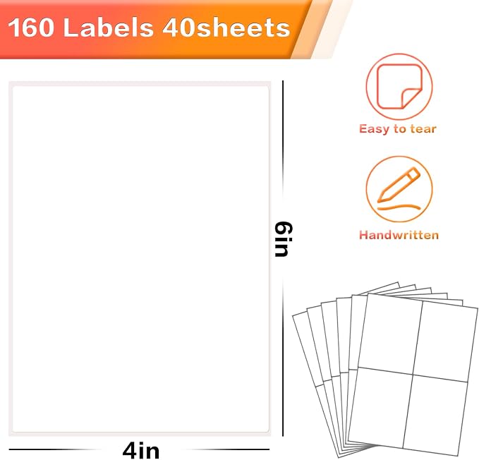 160 Pcs Removable Labels for Storage Bins - Image 2
