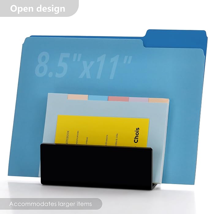 Acrylic Desk Mail Organizer Sorter, Countertop Letter Envelope Bill Filling - Image 6