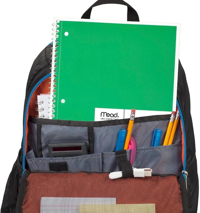 Mead Spiral Notebook, 6 Pack, 1 Subject, Wide Ruled Paper, 7-1/2" x 10-1/2" - Image 5