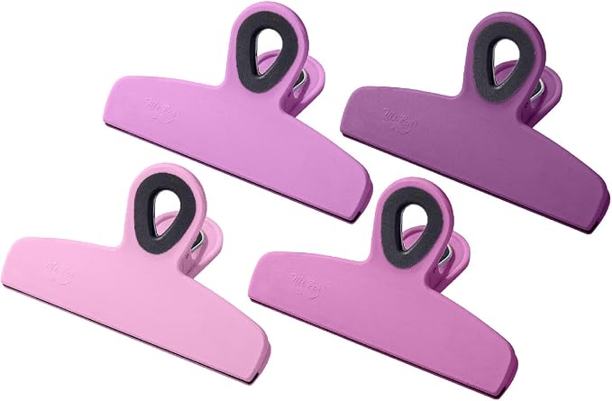 Mr. Pen- Magnetic Bag Clips, 4 Pack, Durable Plastic by MrPen