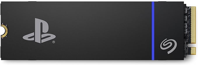 Seagate Game Drive PS5 NVMe SSD for PS5 2TB Internal Solid State Drive - PCIe Gen4 NVMe 1.4, Officially Licensed, Up to 7300MB/s with Heatsink (ZP2000GP3A1001)-DeskLoop Office