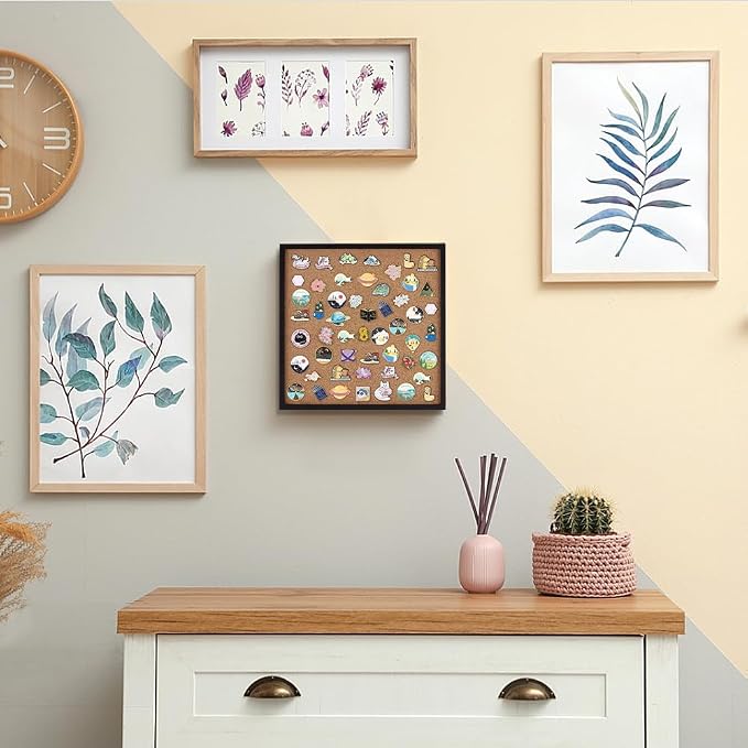 BENECREAT Pin Board Square Cork Board - Image 6