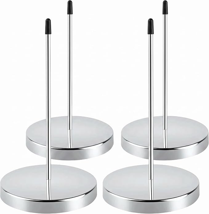 4-Pack Stainless Steel Receipt Spike & Ticket Holder – 5.5 Inch Rustproof Bill by Unknown