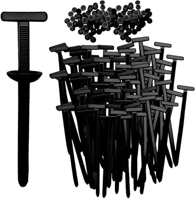 50pcs Nylon Universal Cable Tie Buckles, New Multifunctional Nylon Zip Ties by Unknown