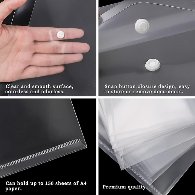 EOOUT 50pcs Plastic Envelopes - Image 3