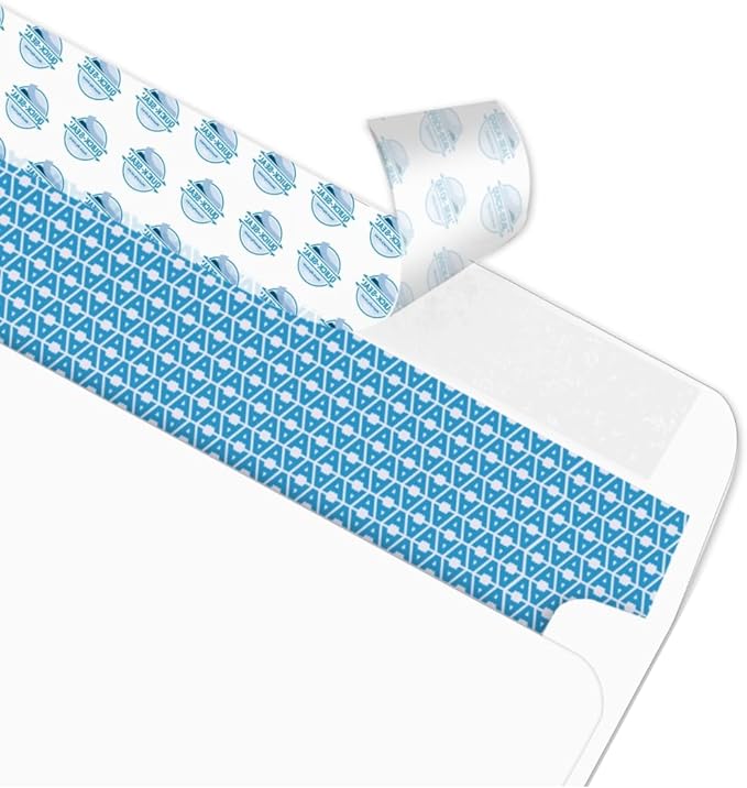 Aimoh #10 Security Self Seal Envelopes – 200 Qty |No Window, 4⅛ x 9½", 24 LB - Image 3