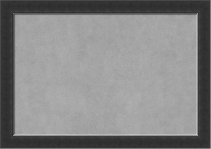 Amanti Art Black Framed Magnetic Board 19x27 Medium Vision Board by AmantiArt