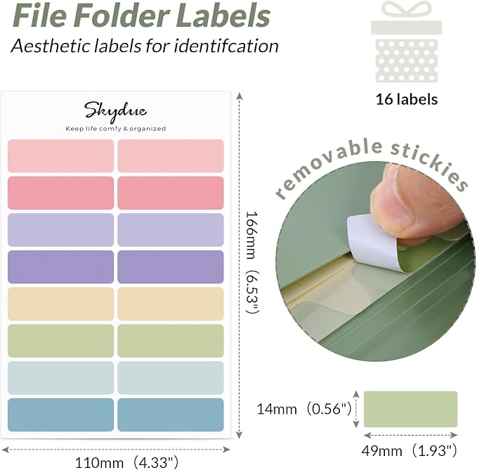 SKYDUE Accordion File Organizer, Expanding File Folder - Image 4