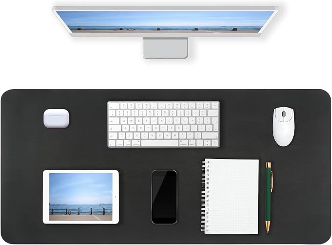 Desk Pad Mat PU Leather Non-Slip Water-Resistant Desk Matt by Unknown