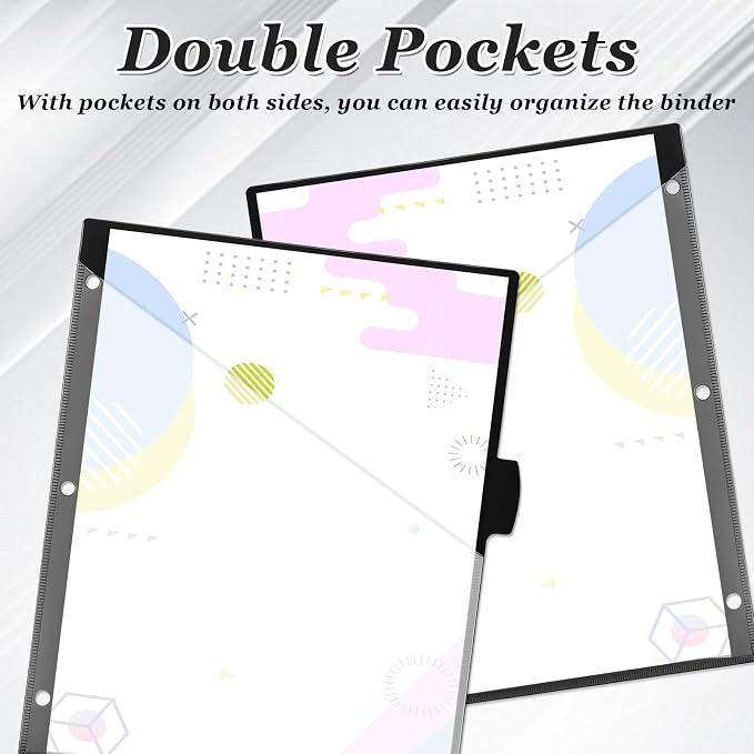 Epakh 24 Pcs Binder Dividers for 3 Rings Binders Index Dividers - Image 4