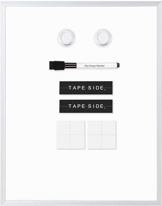 Amazon Basics Small Dry Erase Whiteboard, Magnetic Whiteboard - Image 2
