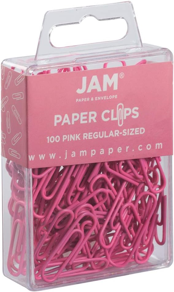 JAM PAPER Colorful Standard Paper Clips - Image 2