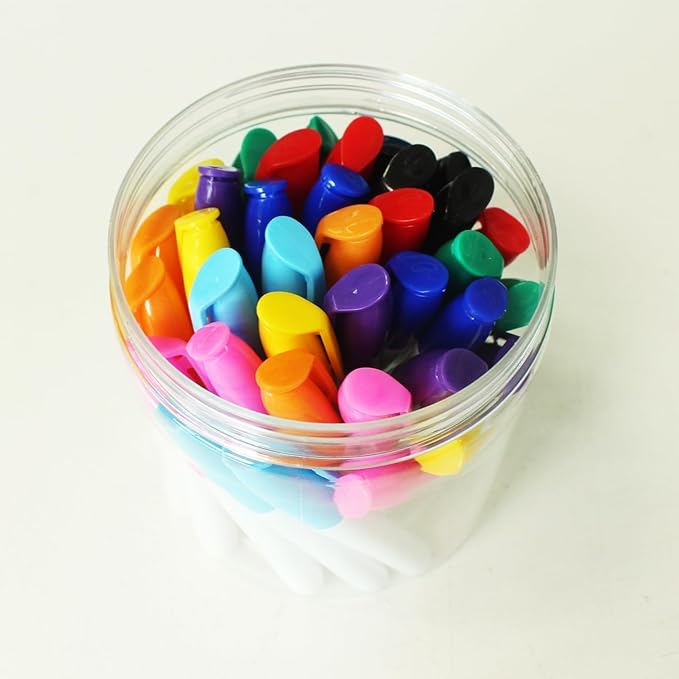 SKKSTATIONERY 36-Pcs Mini Dry Erase Markers, Marker Pens 3.5'' - Image 5