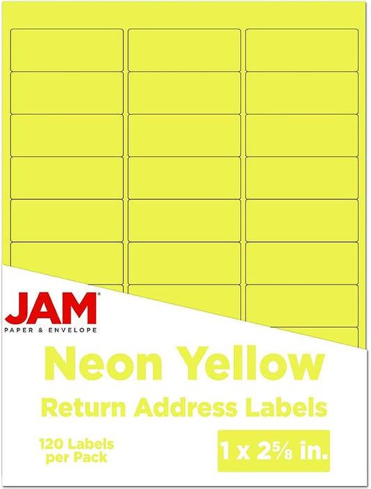 JAM PAPER Return Address Labels by JAMPaper