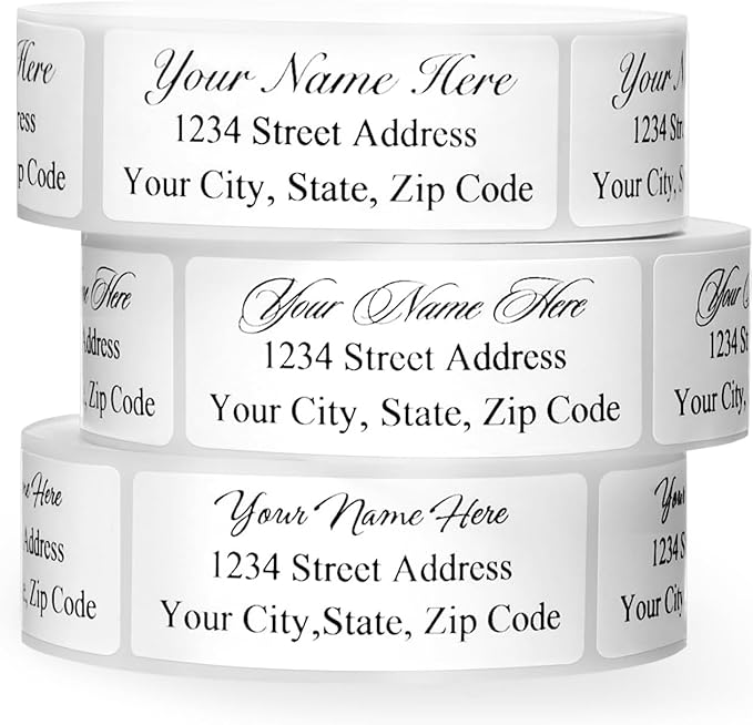 Address Labels Personalized Return Address Labels Personalized Custom Mailing by Unknown