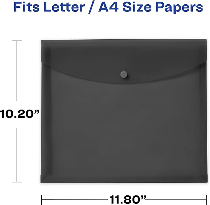 Avery Document Holder Envelope, Holds 450 Letter/A4-Size Sheets - Image 2