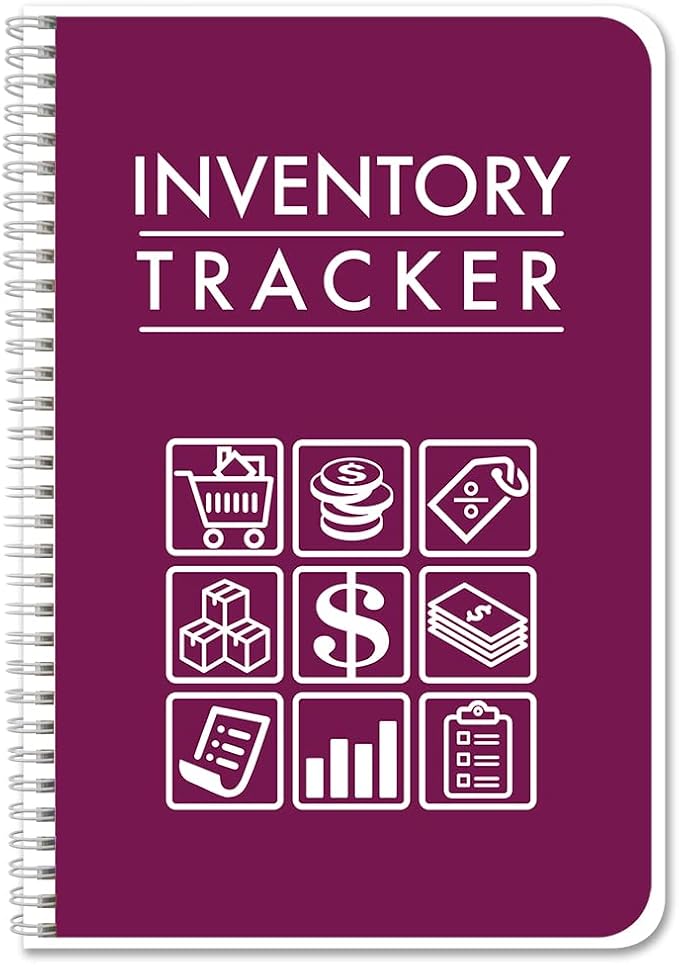 BookFactory Inventory Log Book/Small Business Inventory Tracker/Tracking by BookFactory