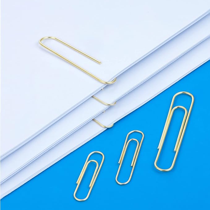 FUDAO FAMILY Assorted Sizes Paper Clips - Image 3