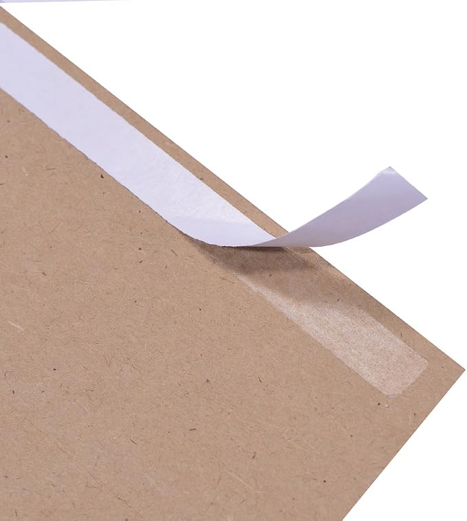 100 Pack, Size A4, 100lbs Brown Kraft Paper 4 x 6 Envelopes - Image 6