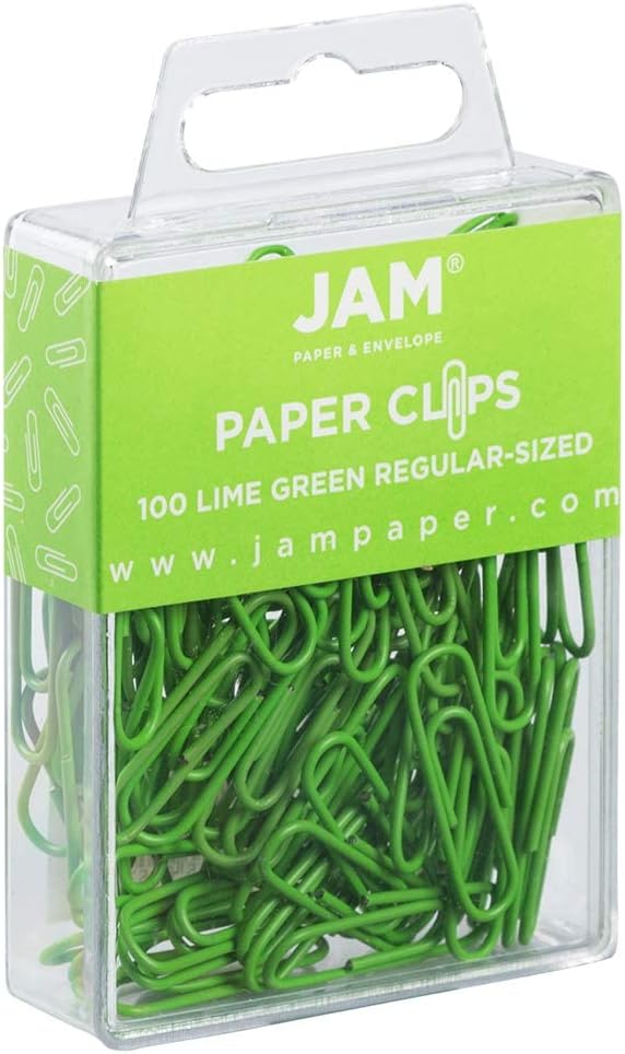 JAM PAPER Colorful Standard Paper Clips - Image 2