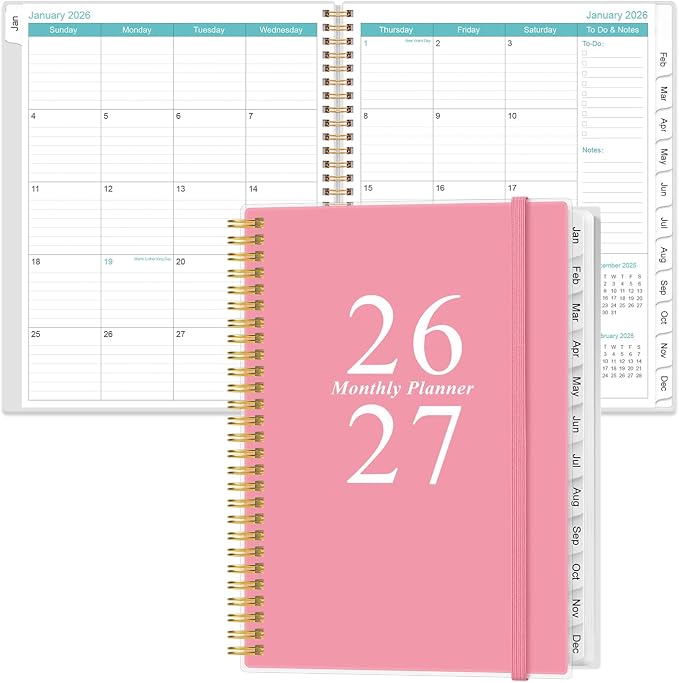 2026-2027 Monthly Planner by Heveboik