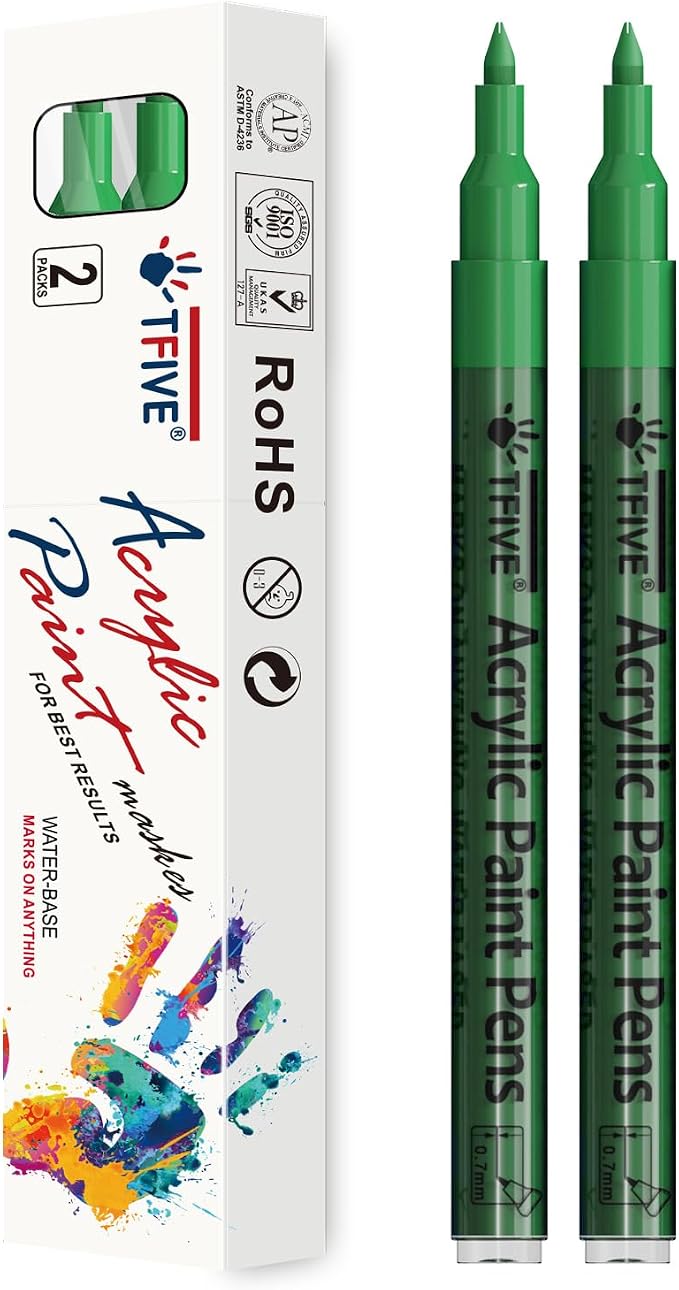 TFIVE Green Paint Pens by TFIVE%C2%AE