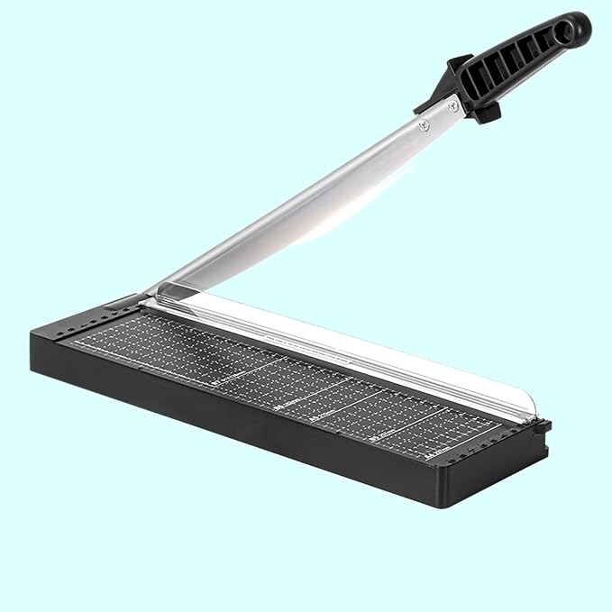 A4 Heavy Duty Paper Cutter, 15.6 in x 8.8 in 8 Sheets Capacity Paper Trimmer - Image 2
