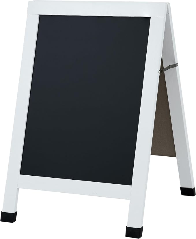 Sunnydaze Magnetic A-Frame Chalkboard Sign - Image 7