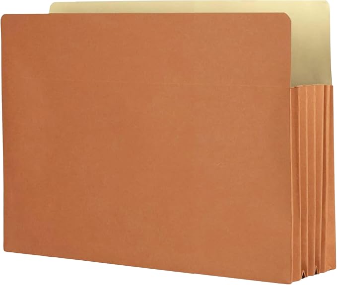 The File King Expanding Accordion File Folder | Letter Size | Box of 10 by TheFileKing