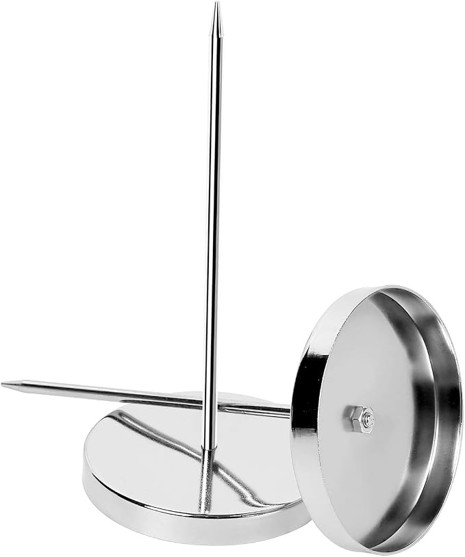 2PCS Bill Fork, Rod Paper Holder Spike, Stainless Steel Check Bill Holder - Image 2