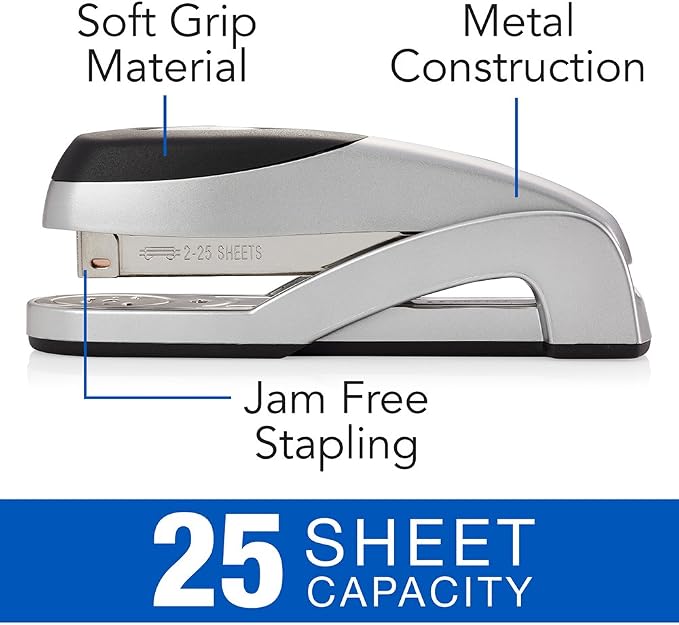 Swingline Stapler, Optima Full Size Desktop Stapler, 25 Sheet Capacity - Image 2