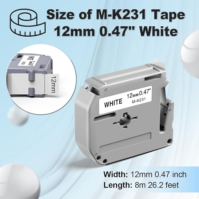 Labelife M-K231 Compatible Label Tape Replacement - Image 3