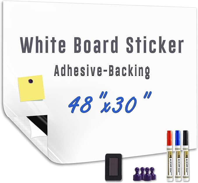 Magnetic Whiteboard Sticker Dry Erase Board - Image 2