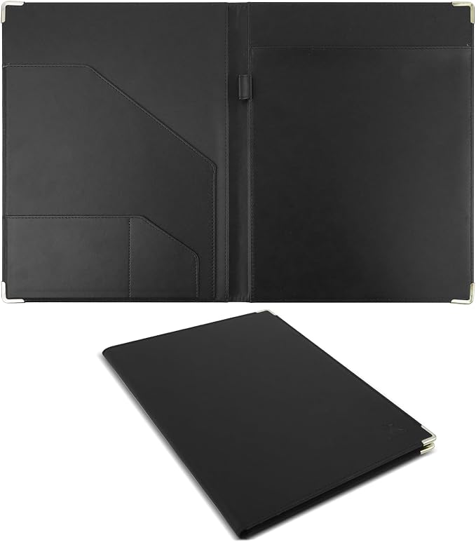 Tiankool Padfolio Portfolio Binder – Thickened Business Folder by tiankool