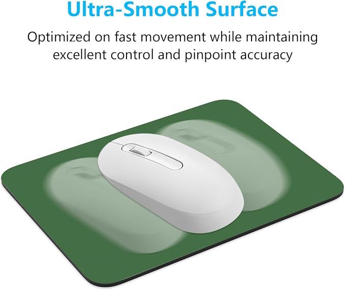 Dapesuom Small Mouse Pad, 6 x 8 Inch Thick Rubber Premium-Textured Non-Slip - Image 5