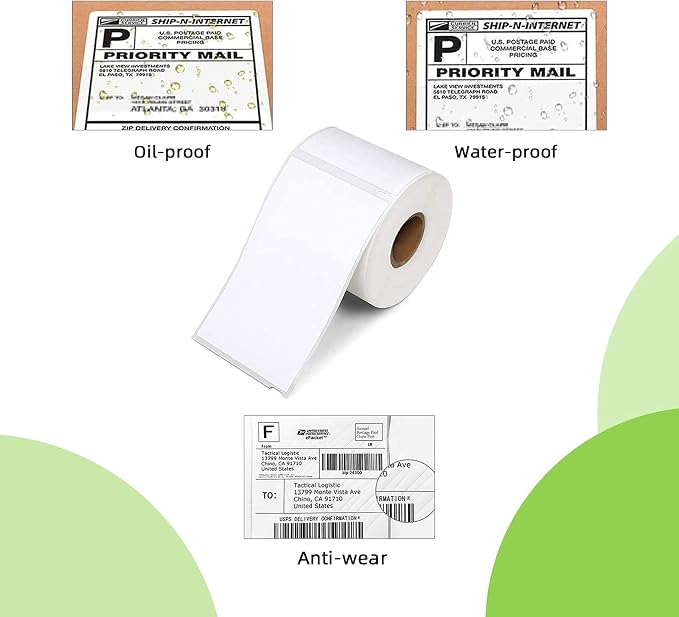 Compatible 2-5/16" x 4" Direct Thermal Labels Replacement - Image 5