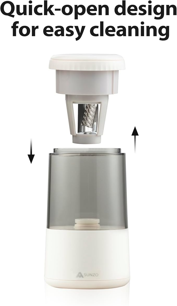 SUNZO Electric Pencil Sharpener, Fully Automatic Sharpener - Image 2