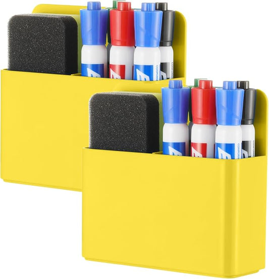 Camelmother 2Pcs Magnetic Dry Erase Marker Holder by Camelmother