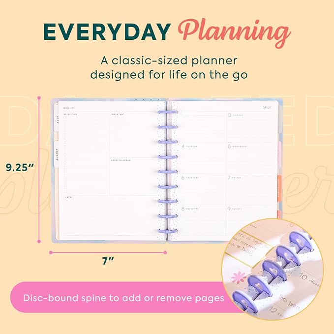 Happy Planner Disc-Bound Planner July 2026–June 2027, Includes 3 Extra Months - Image 5