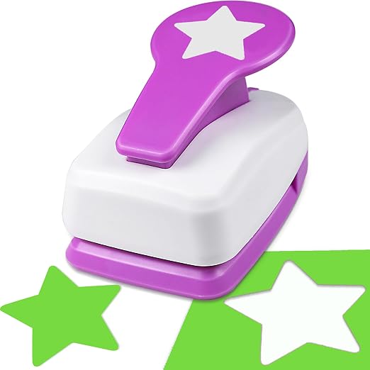Star Hole Punch 2 inch, Star Paper Punch, Stars Shaped Hole Punch, Scrapbooking - Image 8
