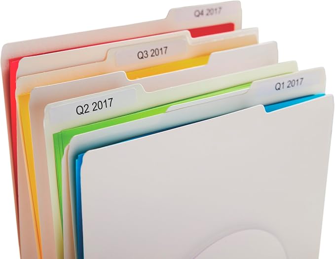 DYMO Authentic LW 1-Up File Folder Labels DYMO Labels - Image 5