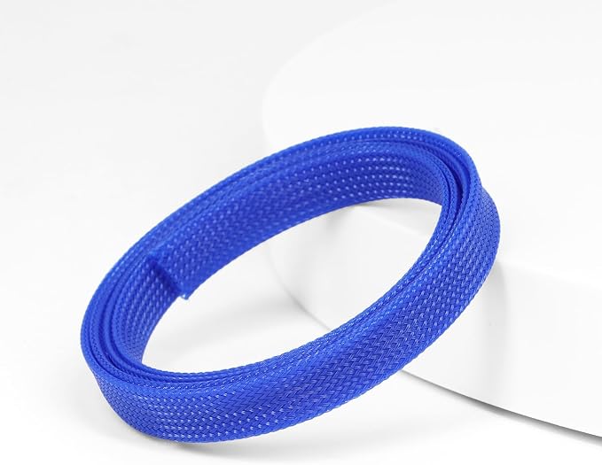 25ft PET Expandable Braided Cable Sleeve 1 inch Pet Braided Cable Sleeve - Image 3