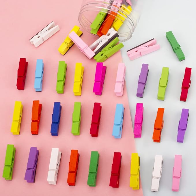 30 Pack Multicolored Magnetic Clips Fridge Magnet - Image 4