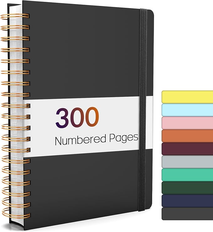 Forvencer Lined Spiral Journal Notebook by Forvencer